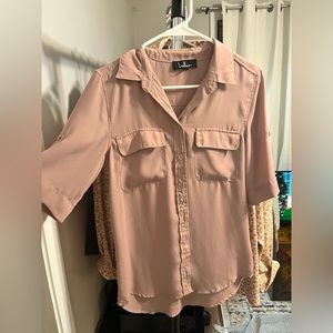 Short sleeve button down!